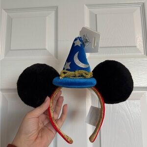 Disney Parks Sorcerer Mickey Ear Headband BNWT